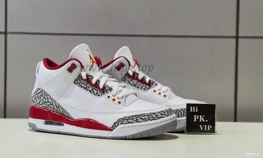 ready jordan retro God Cardinal Pk 3 air Red materials to retail ship 0504